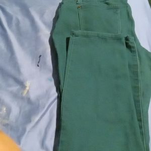 Green pants